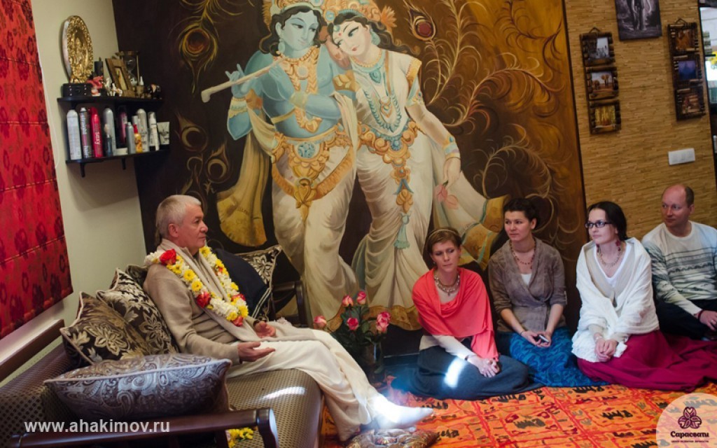 2014 Пермь, встреча со студентами Школы Аюрведы