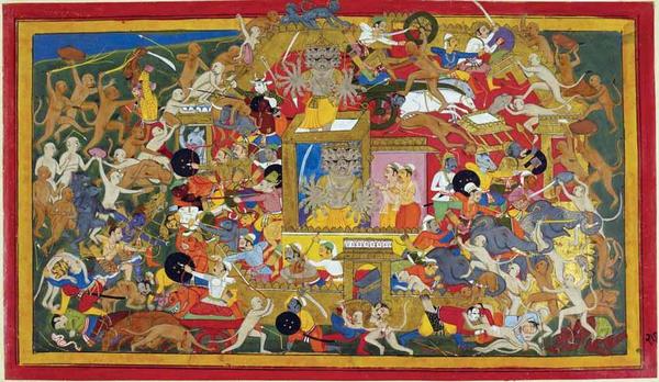 Описание содержания книги "Рамаяна", книга IV Описание содержания книги "Рамаяна", книга IV