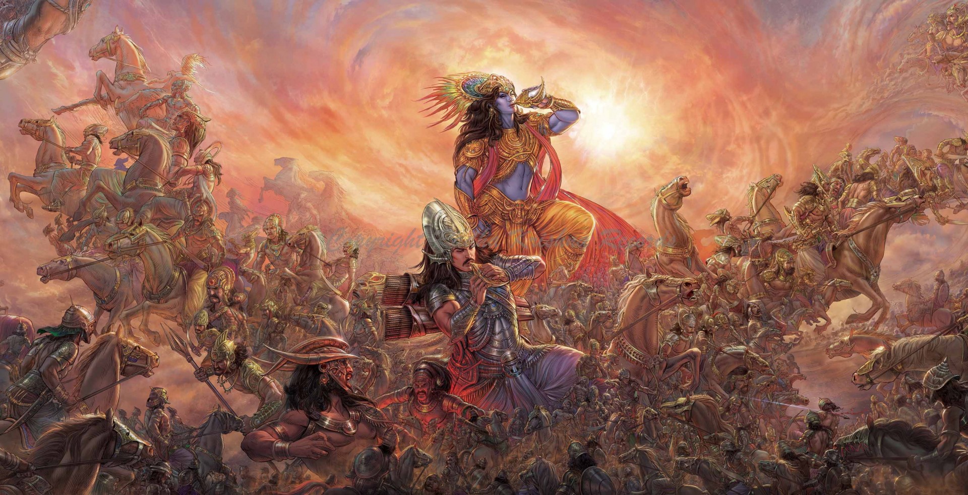 В раздел "Веды и современность" добавлен материал "Махабхарата. Глава тридцать первая. Битва с гандхарвами. Часть 2"