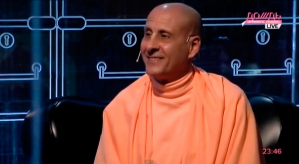 В раздел "Веды и современность" добавлена передача на телеканале "Дождь" с участием Е.С. Радханатха Свами В раздел "Веды и современность" добавлена передача на телеканале "Дождь" с участием Е.С. Радханатха Свами