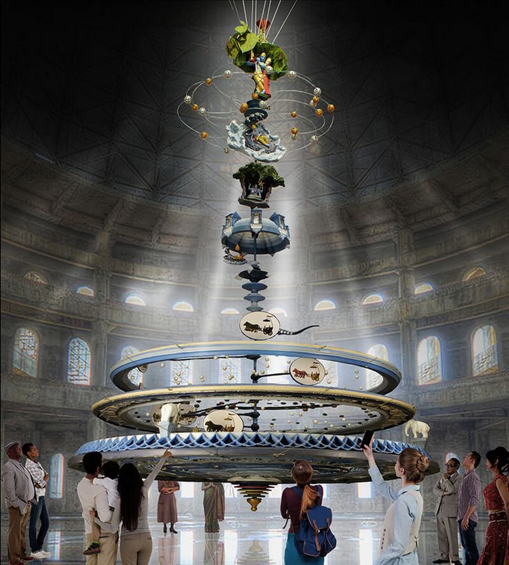 В раздел "Ведический планетарий" добавлен материал "Место явления Господа"