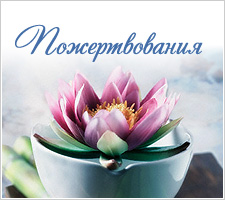 Новый раздел "Пожертвования"&nbsp;