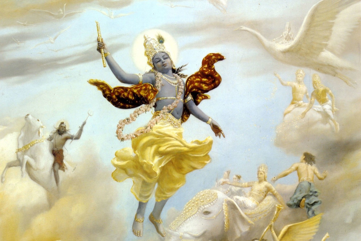 В раздел "Ведическая космология" добавлена 34 часть статьи: "Экспансии Господа. 2-я часть" В раздел "Ведическая космология" добавлена 34 часть статьи: "Экспансии Господа. 2-я часть"