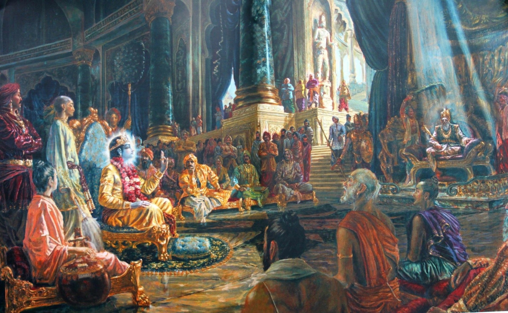 В раздел "Веды и современность" добавлен материал "Махабхарата. Глава двадцать вторая. В лес. Часть 2"