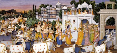 Махабхарата. Глава четырнадцатая "Сожжение леса Кхандава". Часть 1