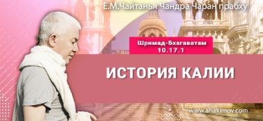 Добавлена лекция «История Калии» по книге «Шримад-Бхагаватам» песнь 10, глава 17, стих 1, которая состоялась во Вриндаван Парке 6 ноября 2024 года