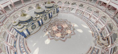 В раздел "Ведический планетарий" добавлен материал "Самый большой храм в мире"