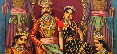 Махабхарата. Глава одиннадцатая "Пандавы женятся на Драупади". Часть 2